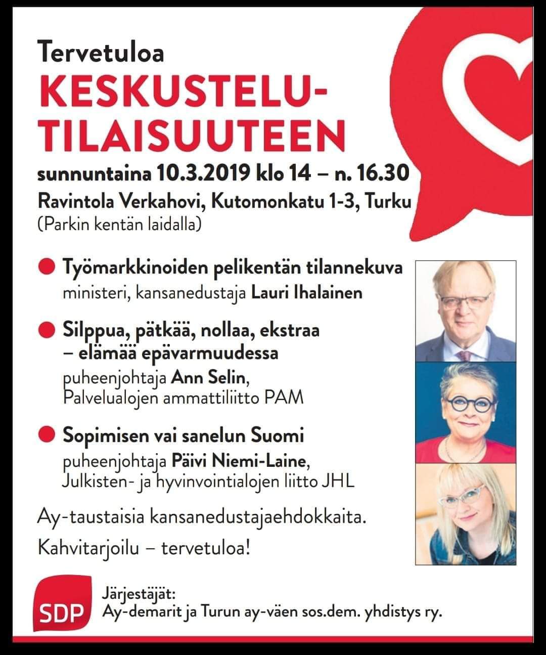 Keskustelutilaisuus