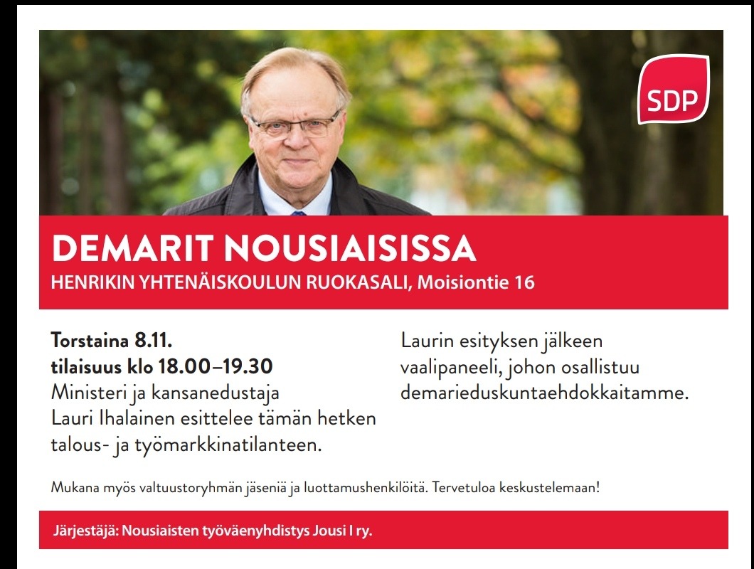 Demarit Nousiaisissa