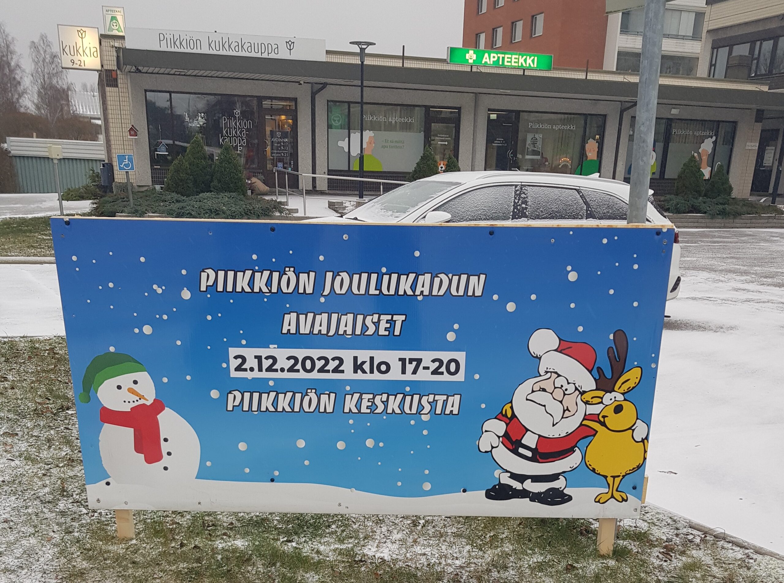 Piikkiön joulukadun avajaiset