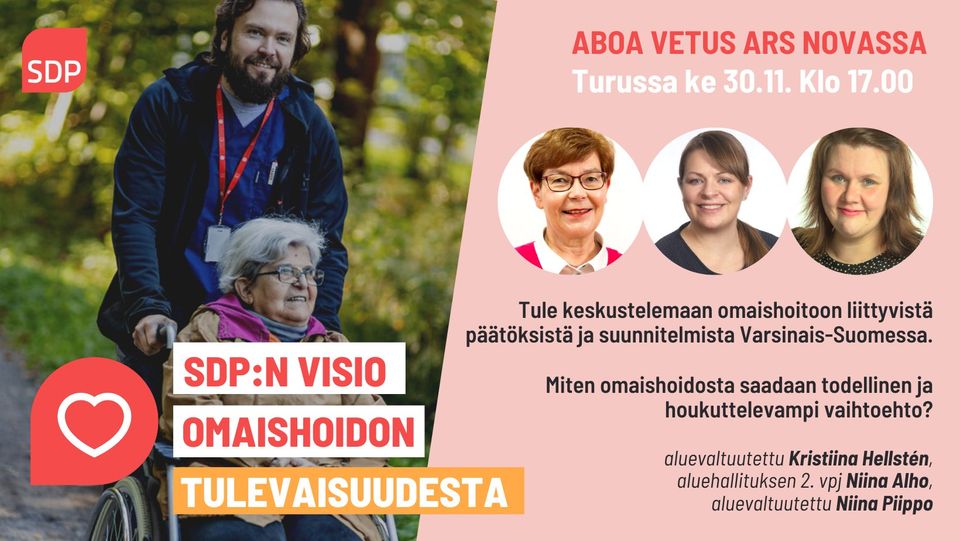 Omaishoito Varsinais-Suomen hyvinvointialueella